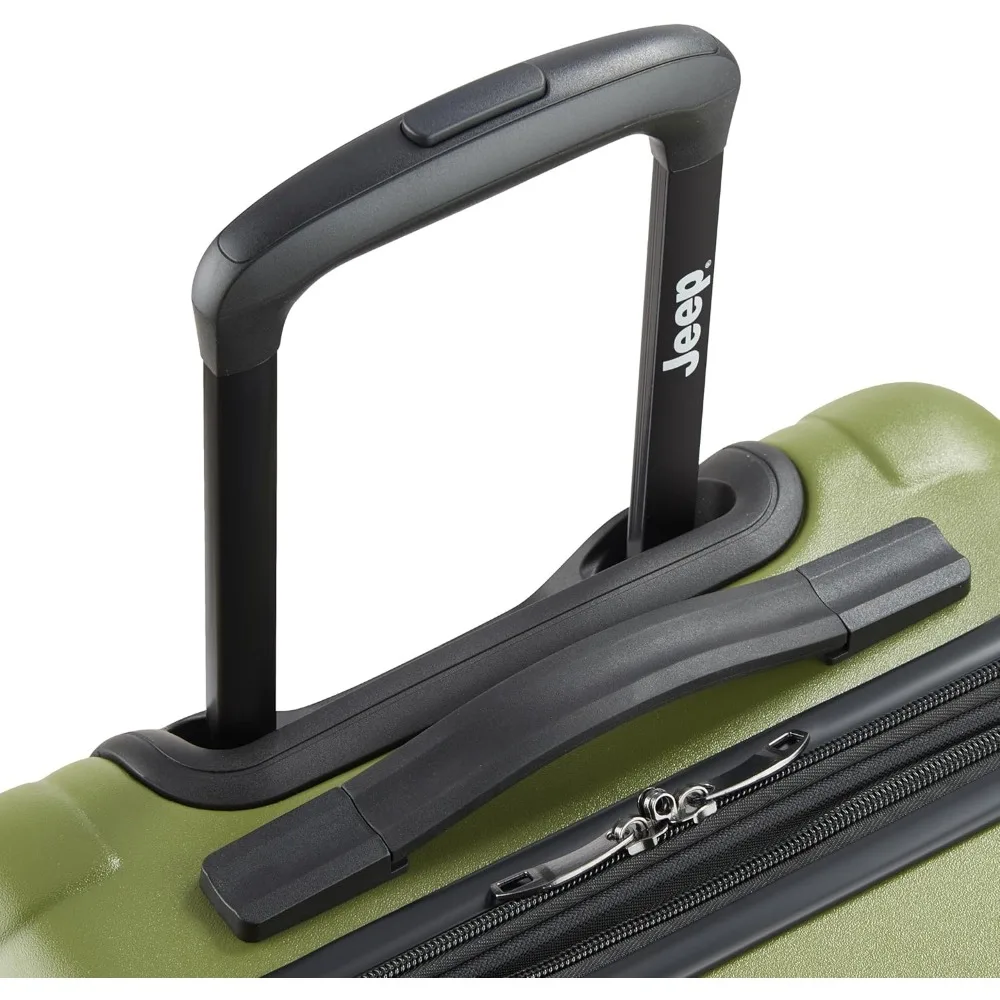 확장형 하드사이드 스피너 여행가방 아보카도 그린 20인치 기내용 캐리어 바퀴 포함