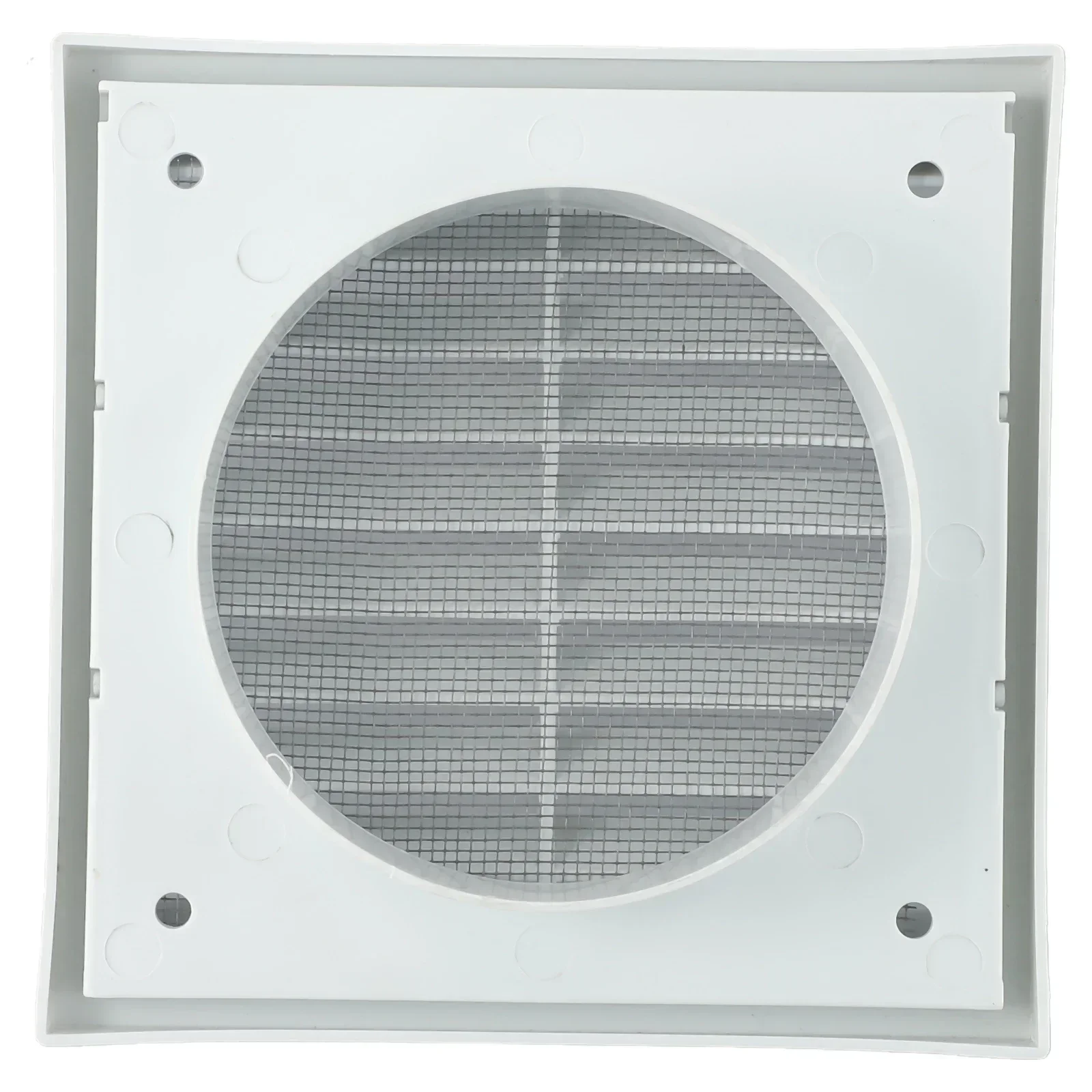 Reliable Plastic Grille Outlet for Air Circulation Suitable for Exhaust Applications in Both Indoor and Outdoor Uses