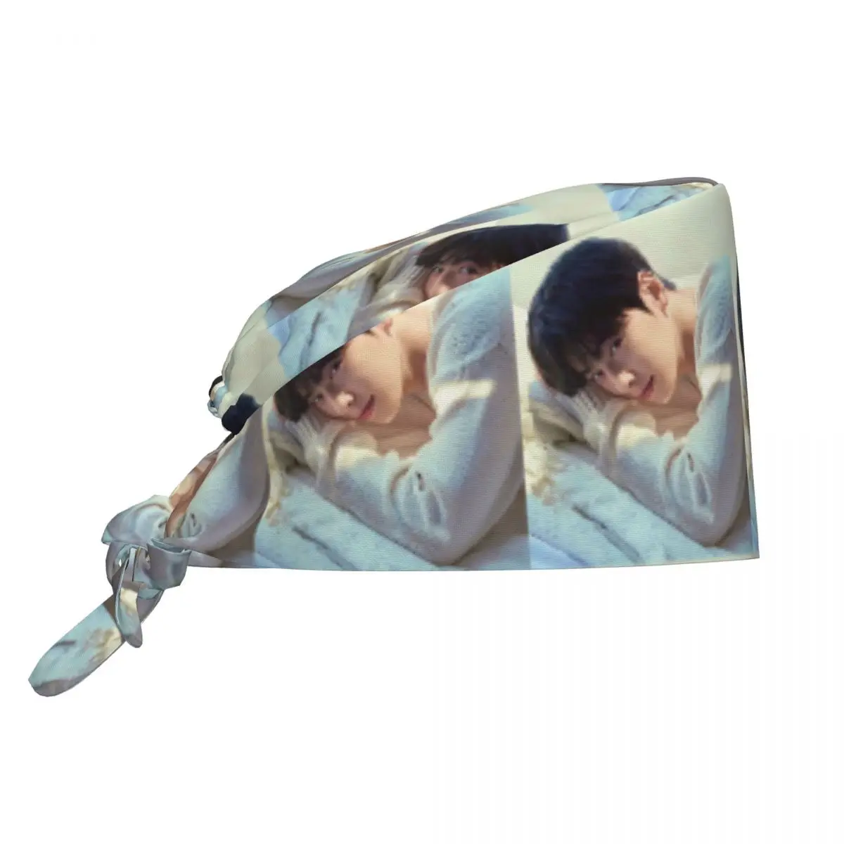 Cha EunWoo Kpop Astro Scrub Hat Doctor Working Surgical Cap Men Women Adjustable Nursing Caps for Dentist