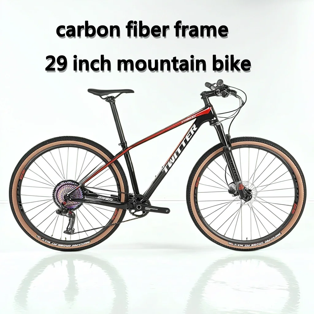 27.5 inch 29 inch Carbon fiber mountain bike hydraulic disc brakes Downhill Bicycle variable speed Cross Country bicicleta