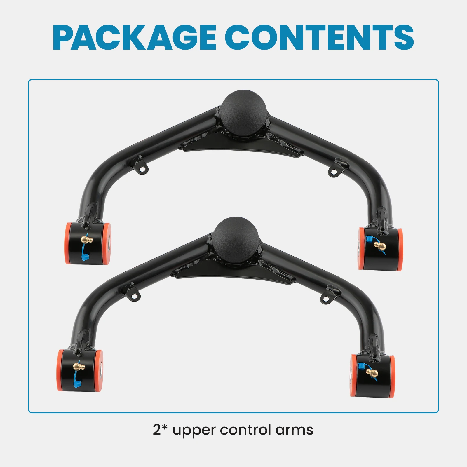 2x Upper Control Arms 2-4