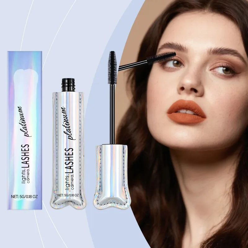 Saison Saison Wasserfeste Wimperntusche, Wimpernkräuselung, dicke, verlängernde, voluminöse Wimpernverlängerungscreme, schweißfestes und wischfestes Make-up