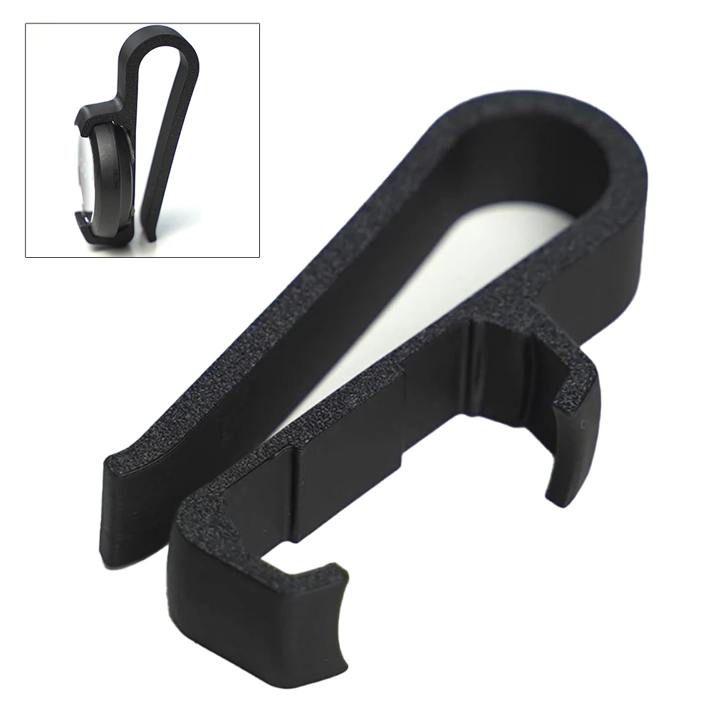 Black Sun Visor Holder High Temperature Resistance Non-Obstructive Viewing Plastic Material Stable Performance