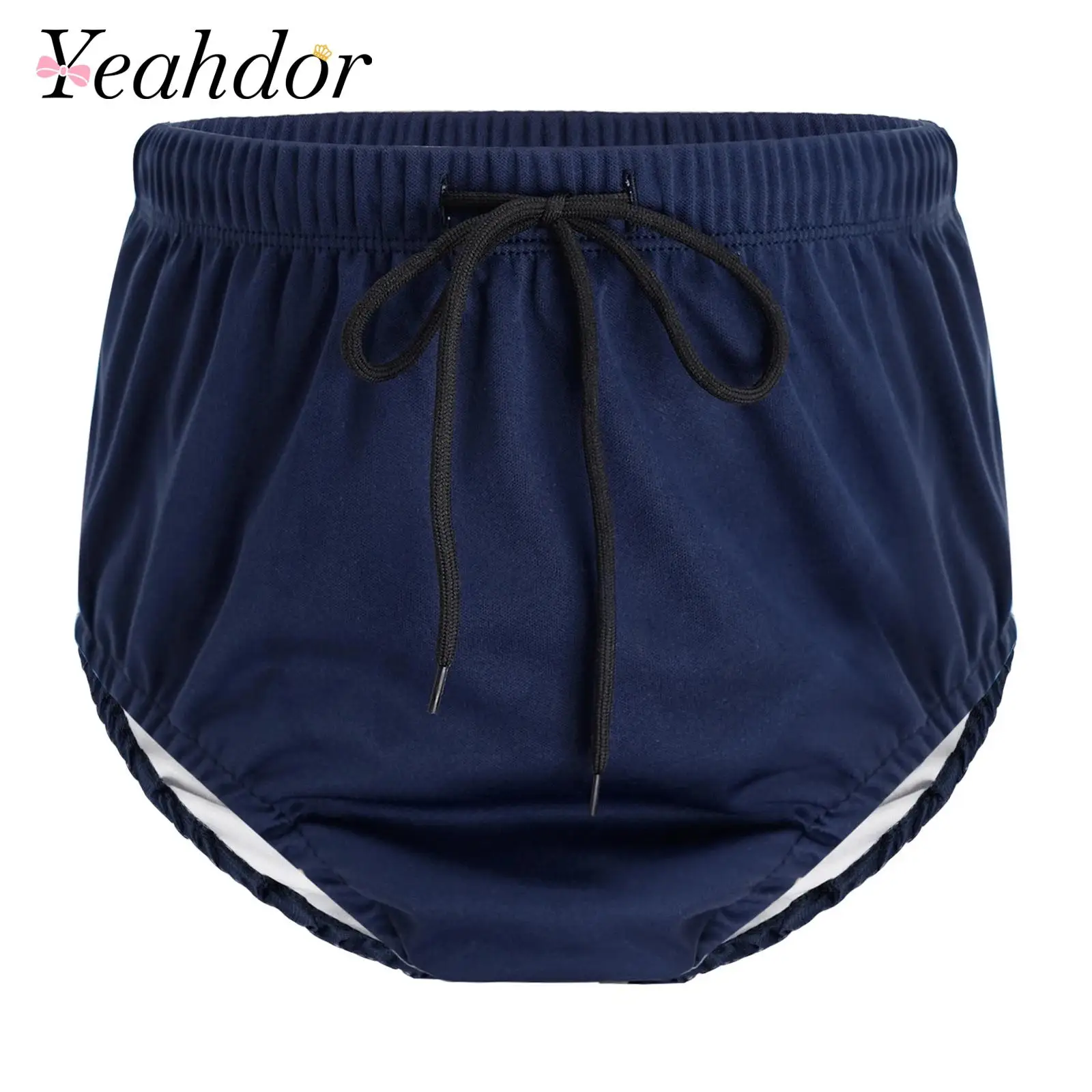 Kids Boys Girls Panties Briefs Special Needs Clothing Swimwear Washable Reusable Drawstring Elastic Waistband Swim Diaper Cover