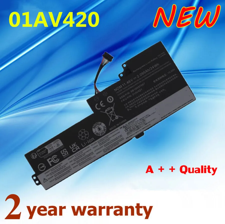 01AV420 01AV421 01AV419 01AV489 SB10K97576 SB10K97577 SB10K97578 Laptop Battery for Lenovo  ThinkPad T480 T470 A485 A475 TP25