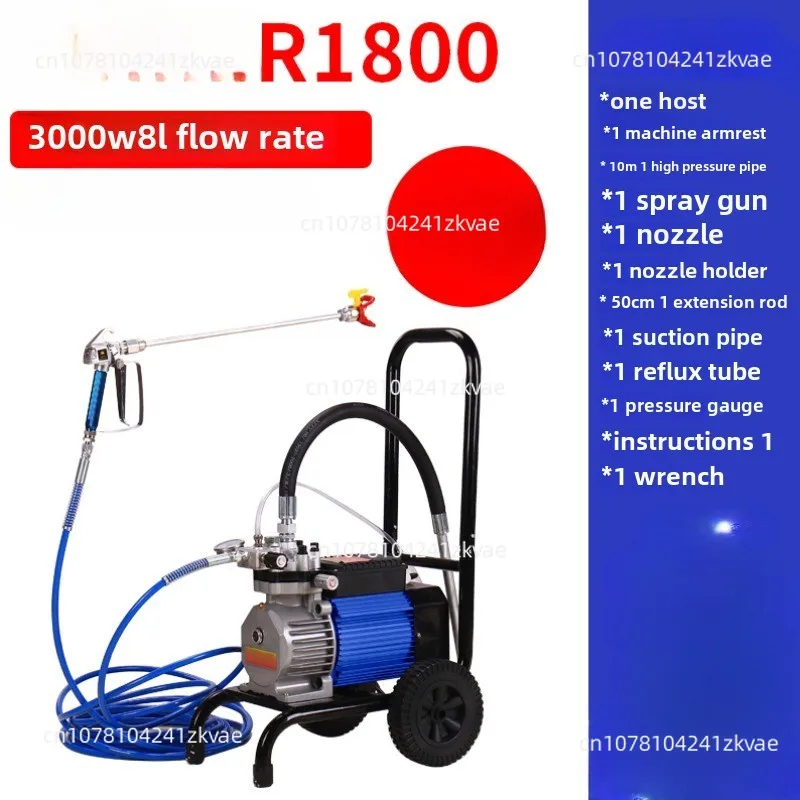 3000W/4000W/4800W  Airless Spraying Machine Professional Airless Spray  Painting Machine Tool Single/double