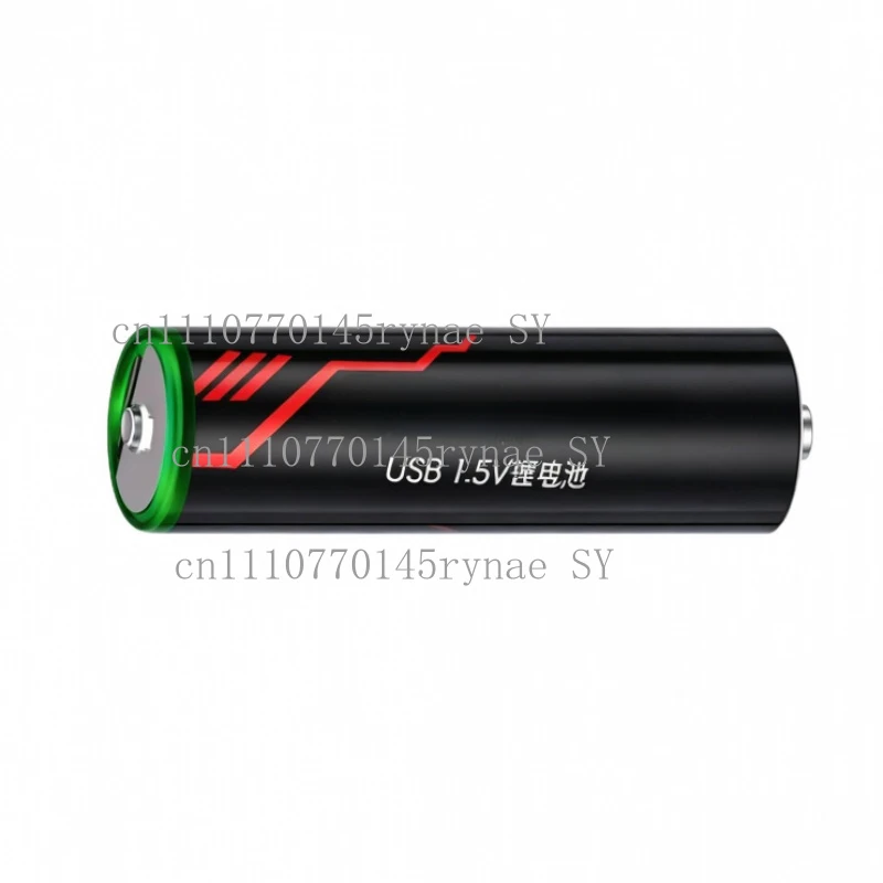 Original 1.5V 3400mWh AA For Delipow Rechargeable Li-ion Battery with USB Port, Cable & Box Works with Toys Fingerprint Locks