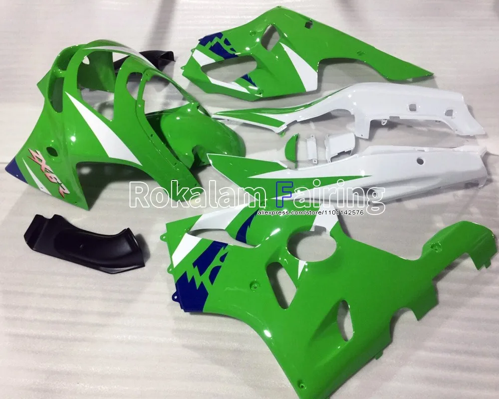 

Для Kawasaki ZX6R NINJA Комплекты обтекателей ZX-6R 636 1994 1995 1996 1997 Многоцветный кузов ZX636 Капот 94 95 96 97 ZX 6R