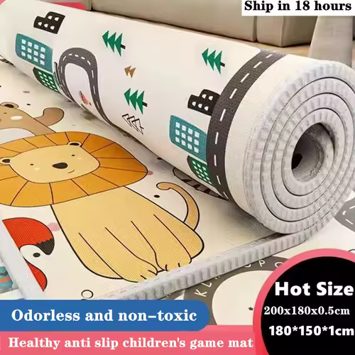 5 sizes to choose Baby Crawling Play Mats Non-toxic High-quality EPE Baby Activity Gym Carpet Baby Game Children's Safety Rug - Image 2