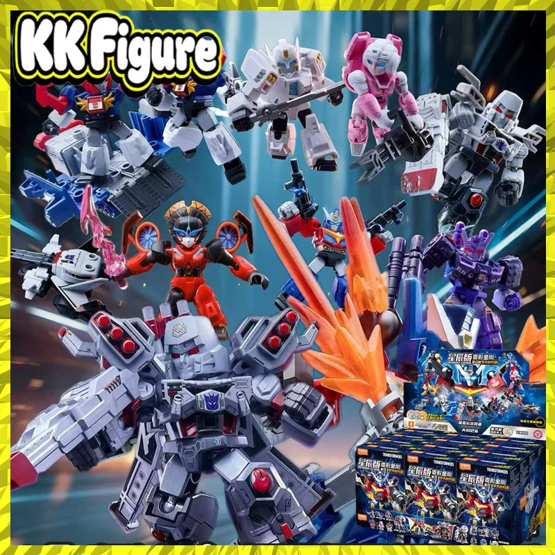 New Blokees Transformers Defender Version 08 - Battle Stars Series Blind Box Stellar Optimus Prime Megatro Mystery Box Gift