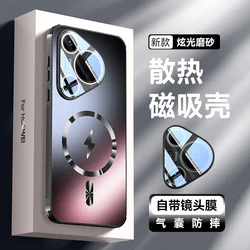 Pura70 마그네틱 케이스, 화웨이 Pura 70 프로 충격 방지 커버, 자동차 케이스, TPU + PC, 카메라 렌즈 보호, 2 인 1