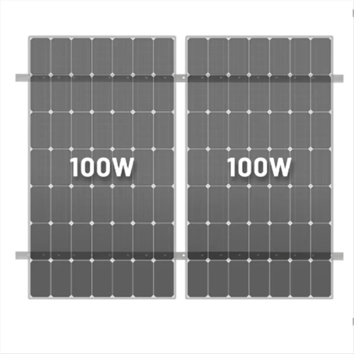 Super Sale 22 Inch Adjustable Solar Panel Tilt Mount Brackets Support Up to 100W Watt Solar Panel for Any Flat Roof RV