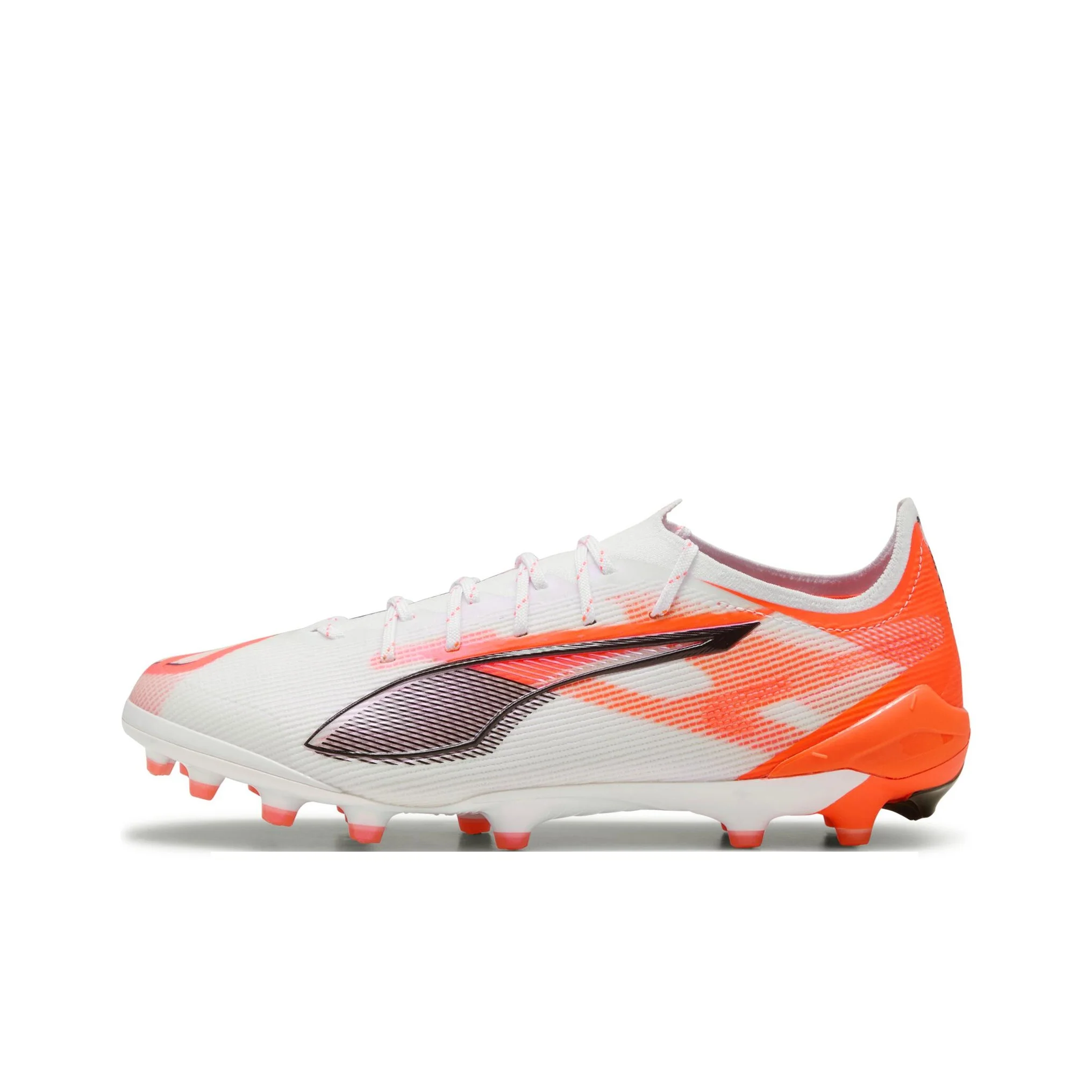 PUMA ULTRA 5 ULTIMATE AG Artificial Ground Artificial Turf Abrasion Resistant Soccer Shoes Unisex White Black Red 108339-01
