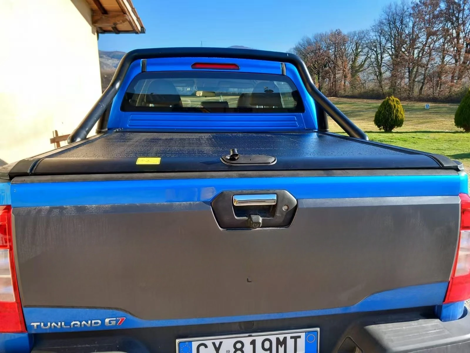 

Pickup Truck Bed Roller Shutter Lid Manual Rolling Tonneau Cover Waterproof Aluminum Alloy for FOTON Tunland Hilux Revo Vigo