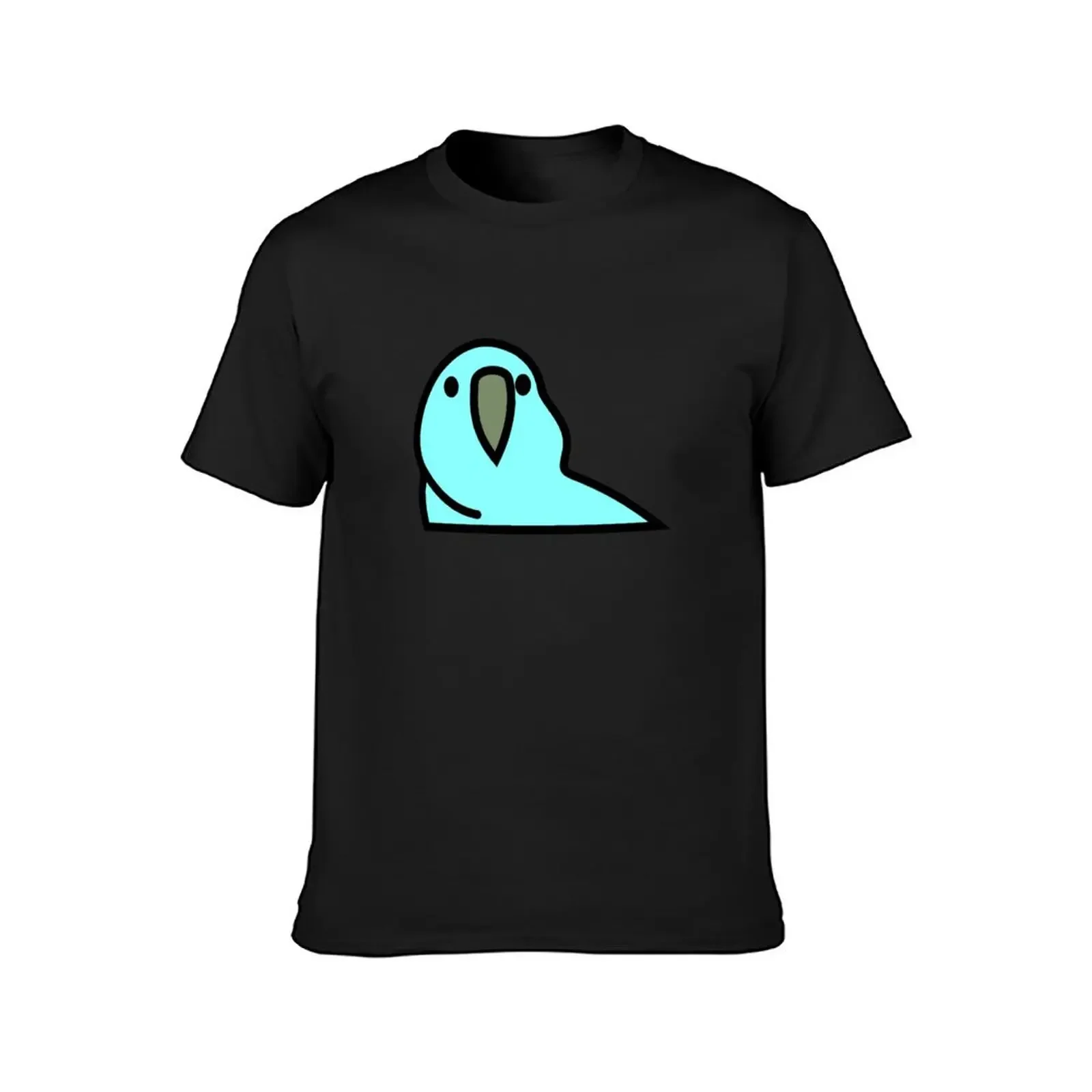 PartyParrot - Light Blue T-Shirt quick drying heavyweights customs design your own plain white t shirts men