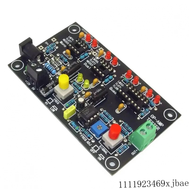 T2 Operational Amplifier OP AMP Tester For Single Mono Dual Quad OP-AMP Chip Test High Speed Low Speed Differentiation