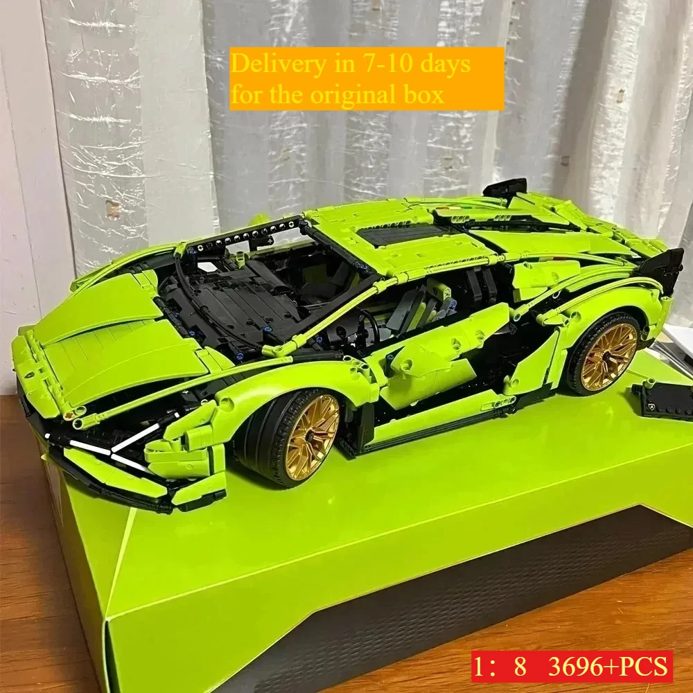 

3696 Architectural Technology Blog Compatible with Building Blocks MOC42115 Adult Model Design Sports Car Toys ChildOriginal Box