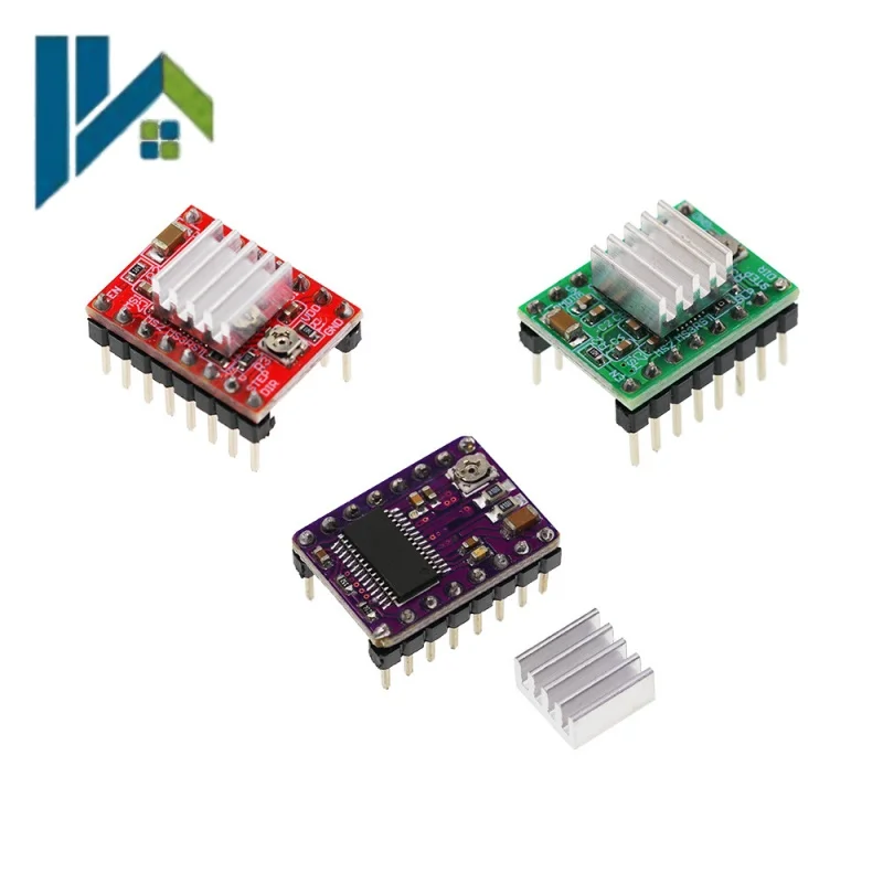 A4988 DRV8825 Stepper Motor Driver 3D Printer Accessories for CNC Router Engraving Machine