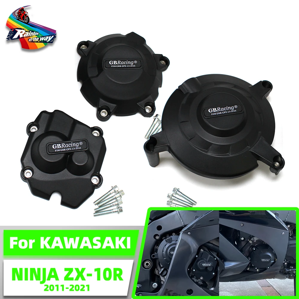 

Для KAWASAKI ZX10R 2012 2013 2014 2015 2016 2017 2018 2019 2020 2021-2025 аксессуары для мотоциклов защитный чехол для крышки двигателя