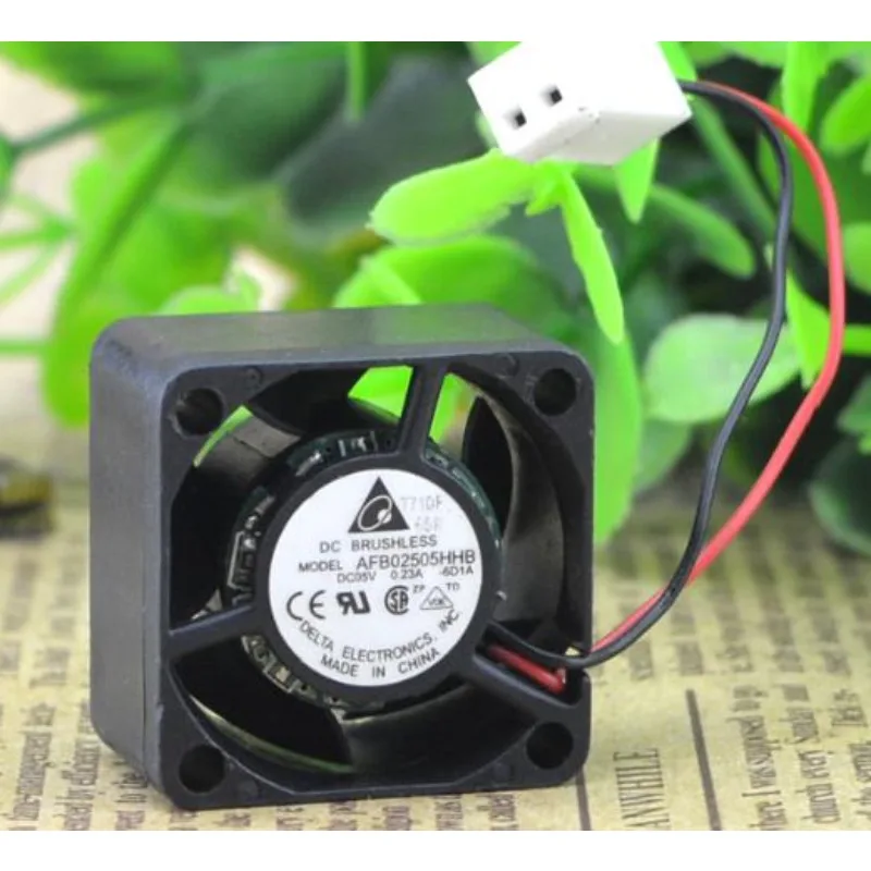 

Original CPU Cooler Fan for Delta AFB02505HHB 5V 0.23A 2.5CM 2515 Mute Cooling Fan 25*25*15mm