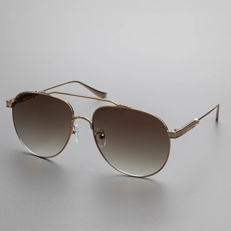 Men's Premium Gradient Sunglasses Driver Polarized SUV Protection Women's Ultra Light Luxury Sunglasses Frog-Eye Sunglasses
