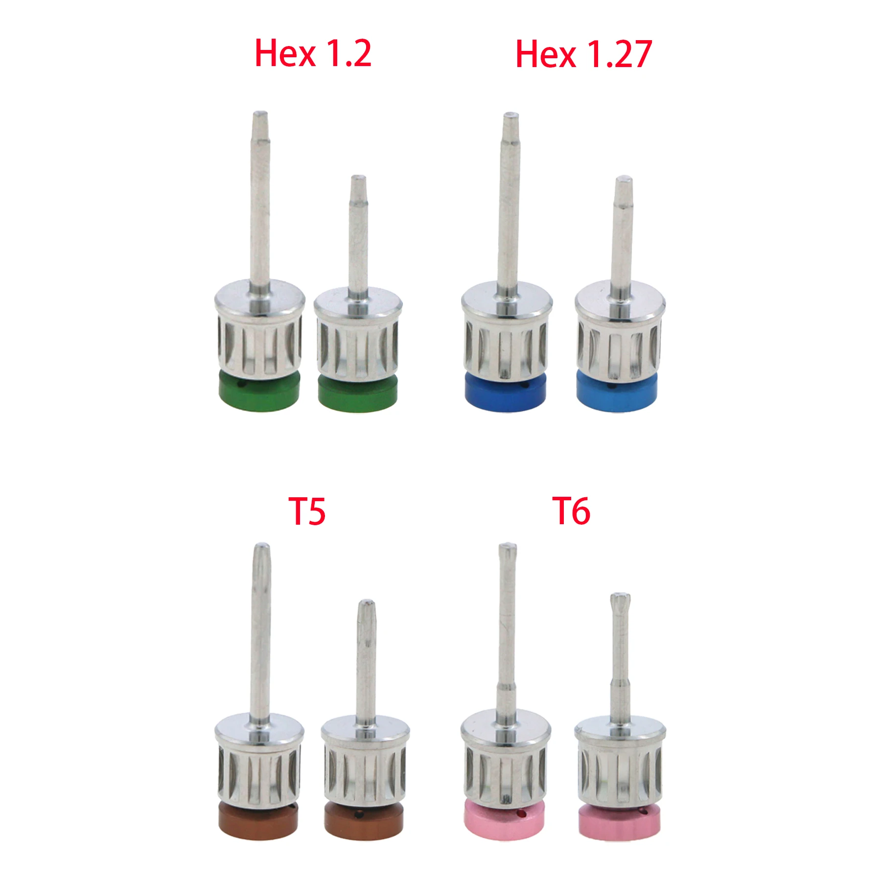 

Implant Screwdriver Dental Ratchet Hand Driver Hex 1.2 Hex 1.27 T5 T6 for Dentium Zimmer Nobel Strauman