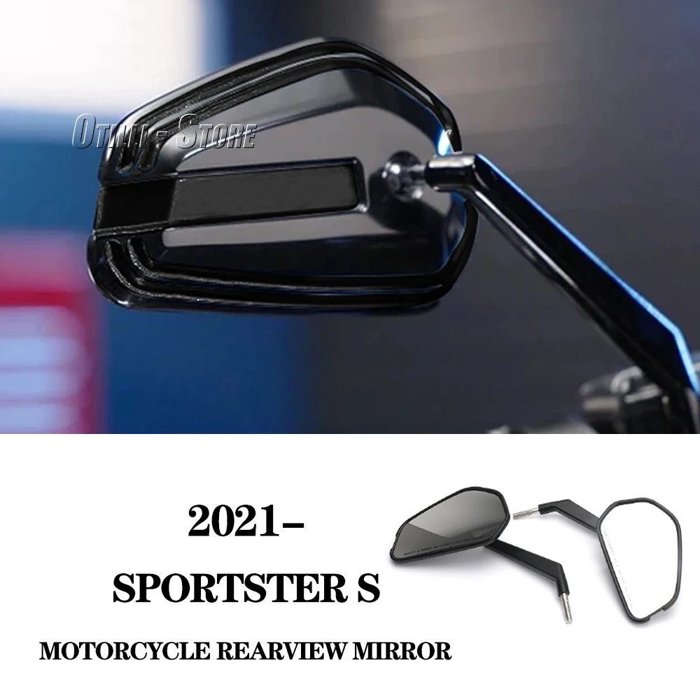 Motorcycle Rearview Mirrors For Davidson Night Train For Sportster S For Pan America 1250 S PA1250 Side Bar Mirror Rear View Kit