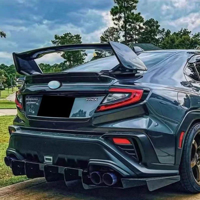 

Black White For Subaru WRX 2022-2025 Year Roof GT Spoiler Wing Car Trunk Rear Tail Lip Body Kit Accessories