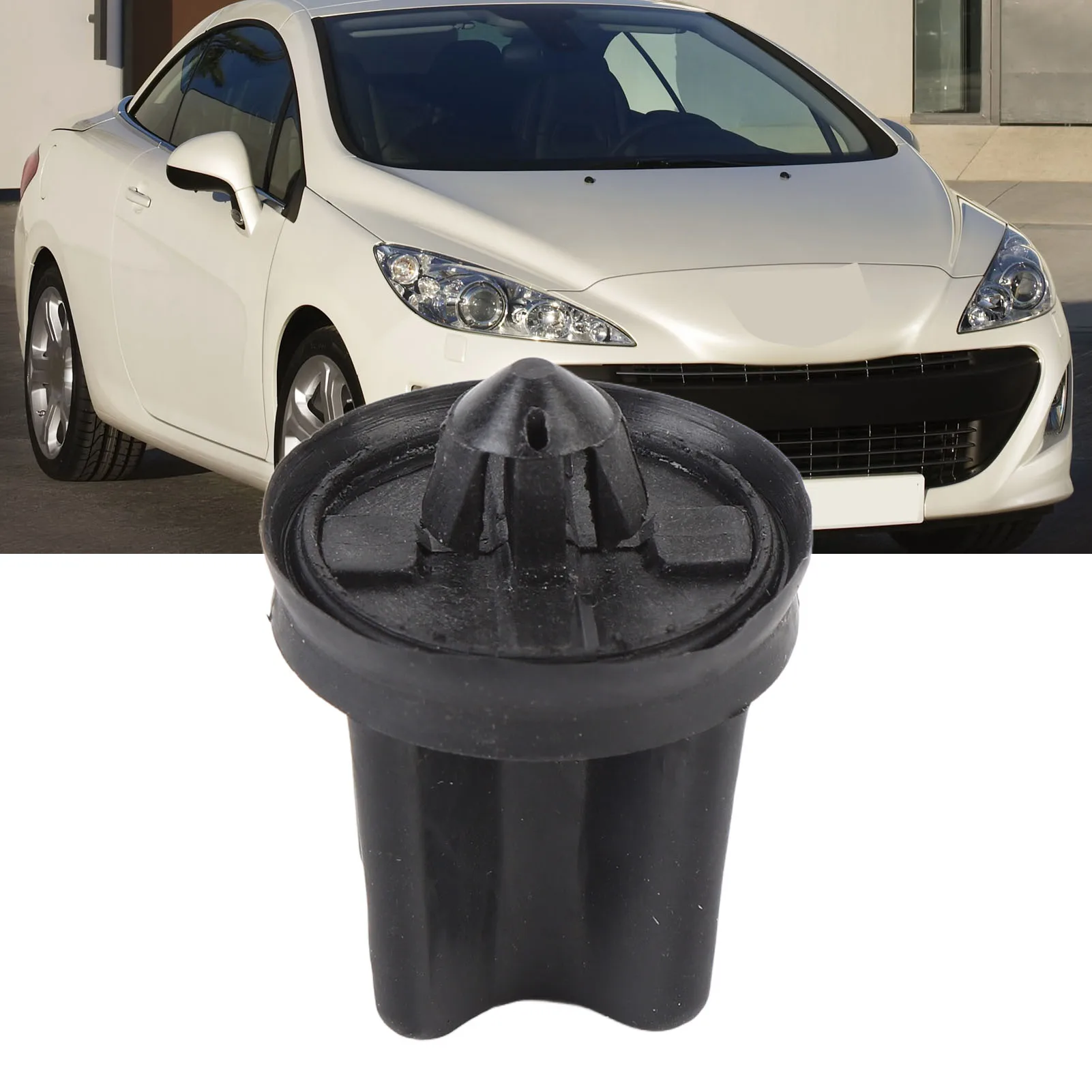 Proteção Eficiente para Capô de Carro: Buffer de Borracha 873388 para DS4, DS5 e C4 II