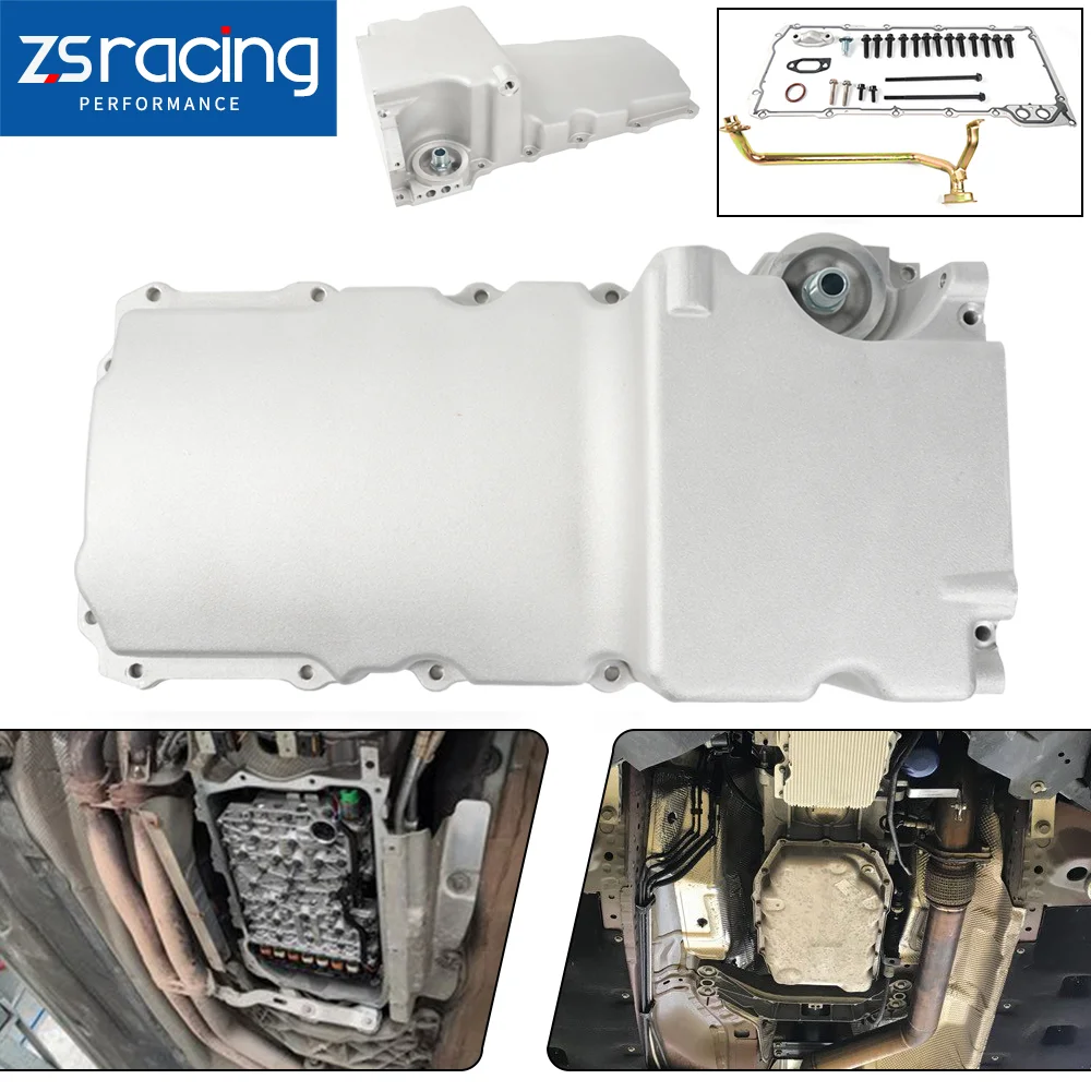 ZSRA-302-1 LS Swap Retrofit Aluminum Low Profile Oil Pan Kit For 55-87 GM Chevy GMC LS1 LS2 LS3 LS6 LSX Car Modification LCA019
