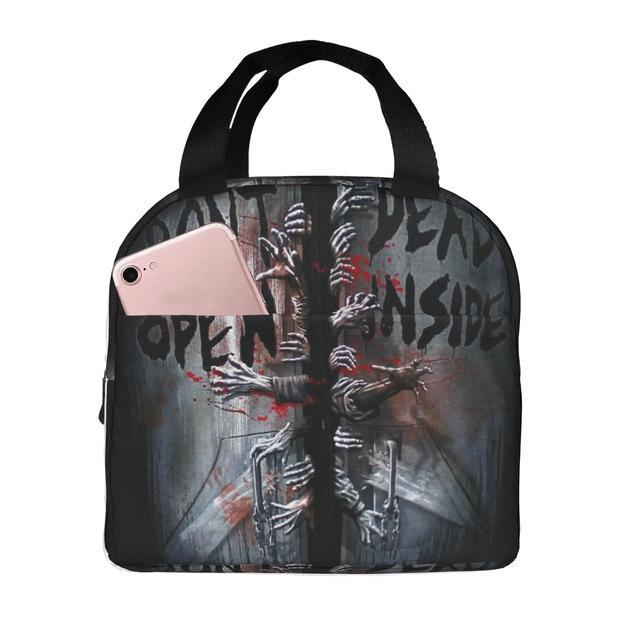 Horror Zombie TV Show The Walking Dead The Walking Dead Insulated Lunch Bag for Portable Thermal Cooler Lunch Tote Office Work