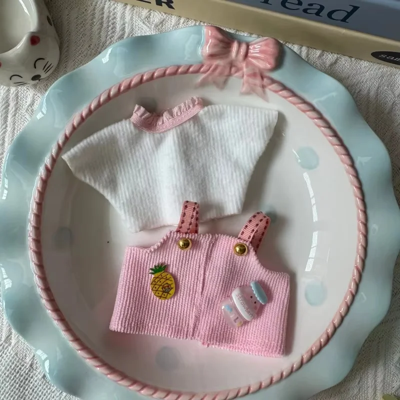 

Labubu17cm Doll Clothing Fashion Bjd Hoodie Doll Accessories Cute Decoration Mini Clothes Replacement Cartoon Nice