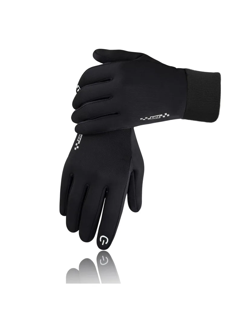 AliExpress NONE YANBIGUO 1 Pair Kids Winter Gloves Touchscreen Warm Thermal Waterproof for Boy Girl Running Cycling Snow Skiing in Cold Weather