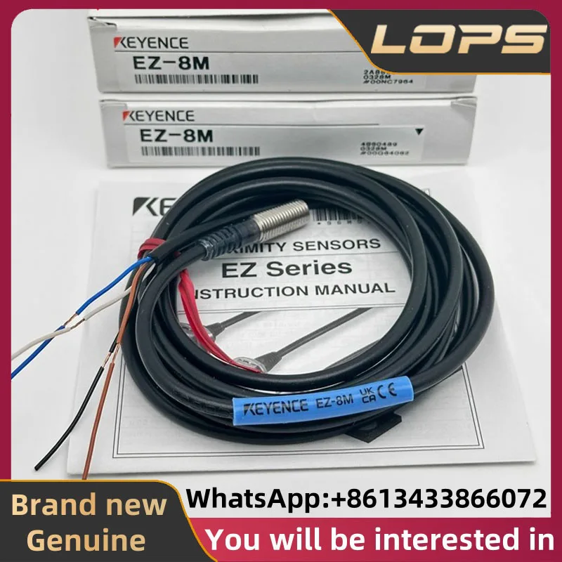 EZ-8M New Original KEYENCE 4-wire proximity switch sensor, large quantity in stock, welcome to consult