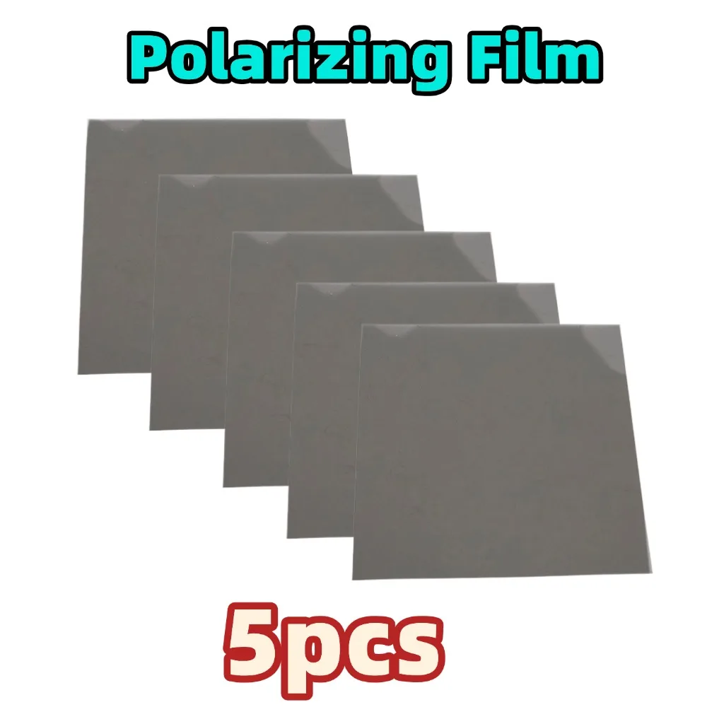 5 pièces 10 pouces 18cm Film polarisant polarisant montre multimètre calculatrice LCD affichage réparation Film universel montre réparation Film outil