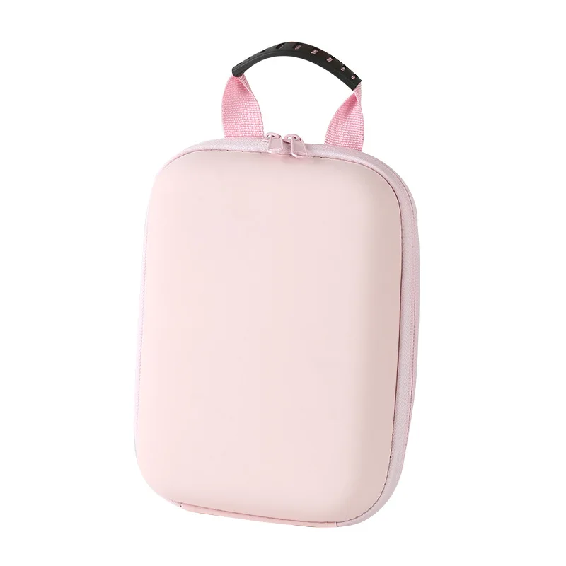 

YJQ Cosmetics Storage Bag Premium Sense Portable Foldable Mirror