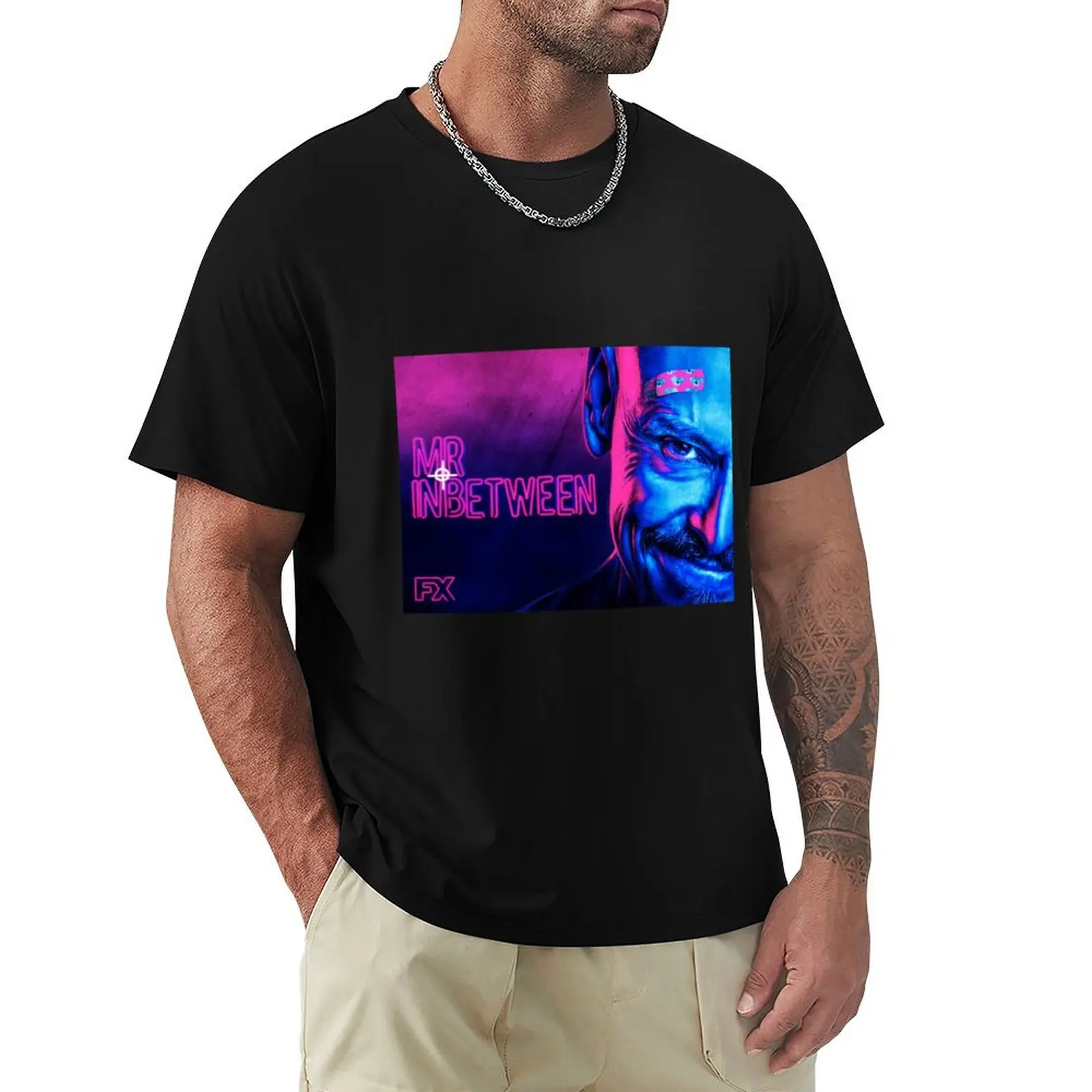 Mr Inbetween Ray T-Shirt Breathable Sportswear T-Shirt for Men