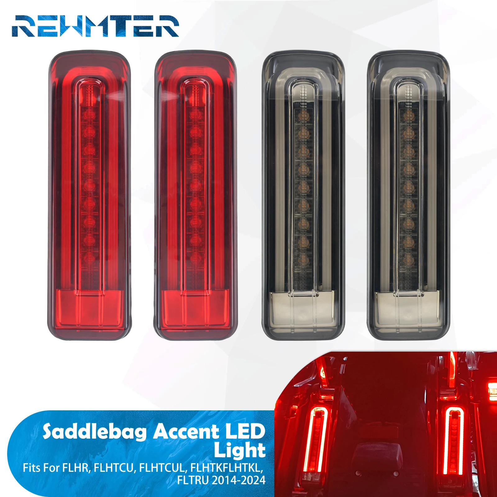 

Подсветка для мотоцикла, фонари, сигнал поворота, сиденье, наполнитель, вставные стоп-сигналы для Harley Touring FLHTCU FLHTCUL flнастоящей Ultra 14-Up