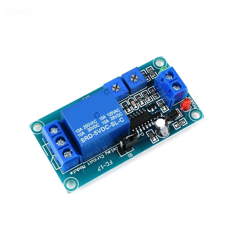 Ciclo Switch Gatilho Módulo, Power-on Delay Ciclo Switch Relé Módulo, 5V, 12V