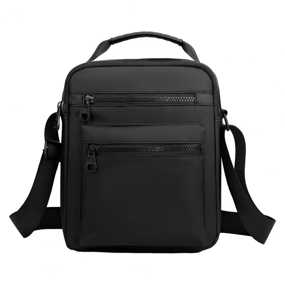 

Men Single Shoulder Bag Waterproof Shoulder Bag Waterproof Men's Shoulder Bag with Large Capacity Adjustable Straps for Male