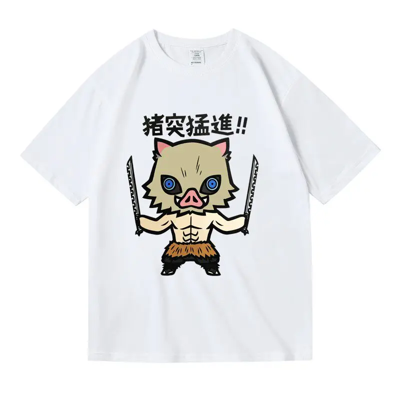 2026 Neues Demon Slayer Anime Print T-Shirt Kurzarm-T-Shirt Herren- und Damen-T-Shirt Herren-Sport-T-Shirt Streetwear
