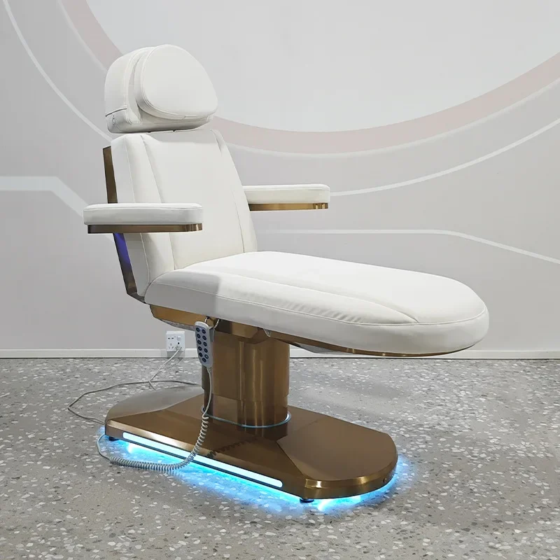 Electric beauty bed, spa massage bed for beauty salon, multi-functional embroidery bed
