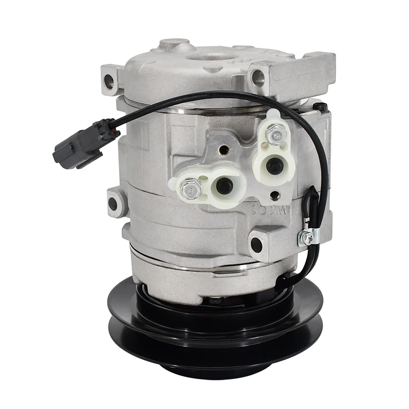 4431081 12V Air Conditioning Compressor Compatible With Hitachi Excavator ZX185USR