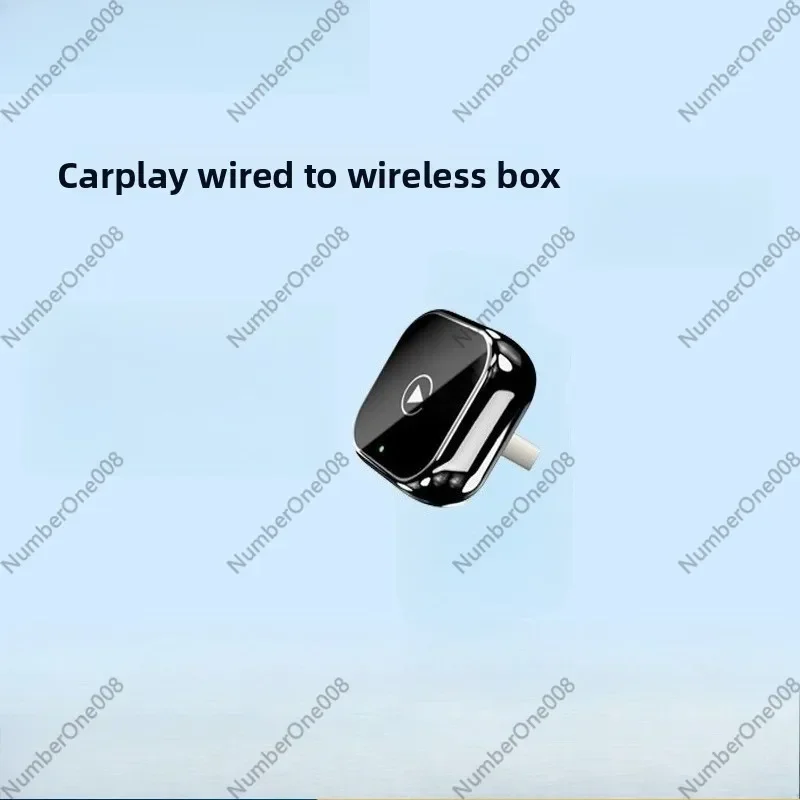 Wireless Smart Link Box 2-in-1 USB Car Multimedia Adapter Metal Case Auto Play Module for Android Auto & Apple CarPlay