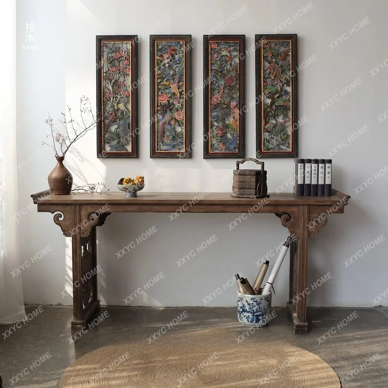 XX, and the middle hall is dedicated to the solid wood antique classic warped head incense several Xuanguan Tai