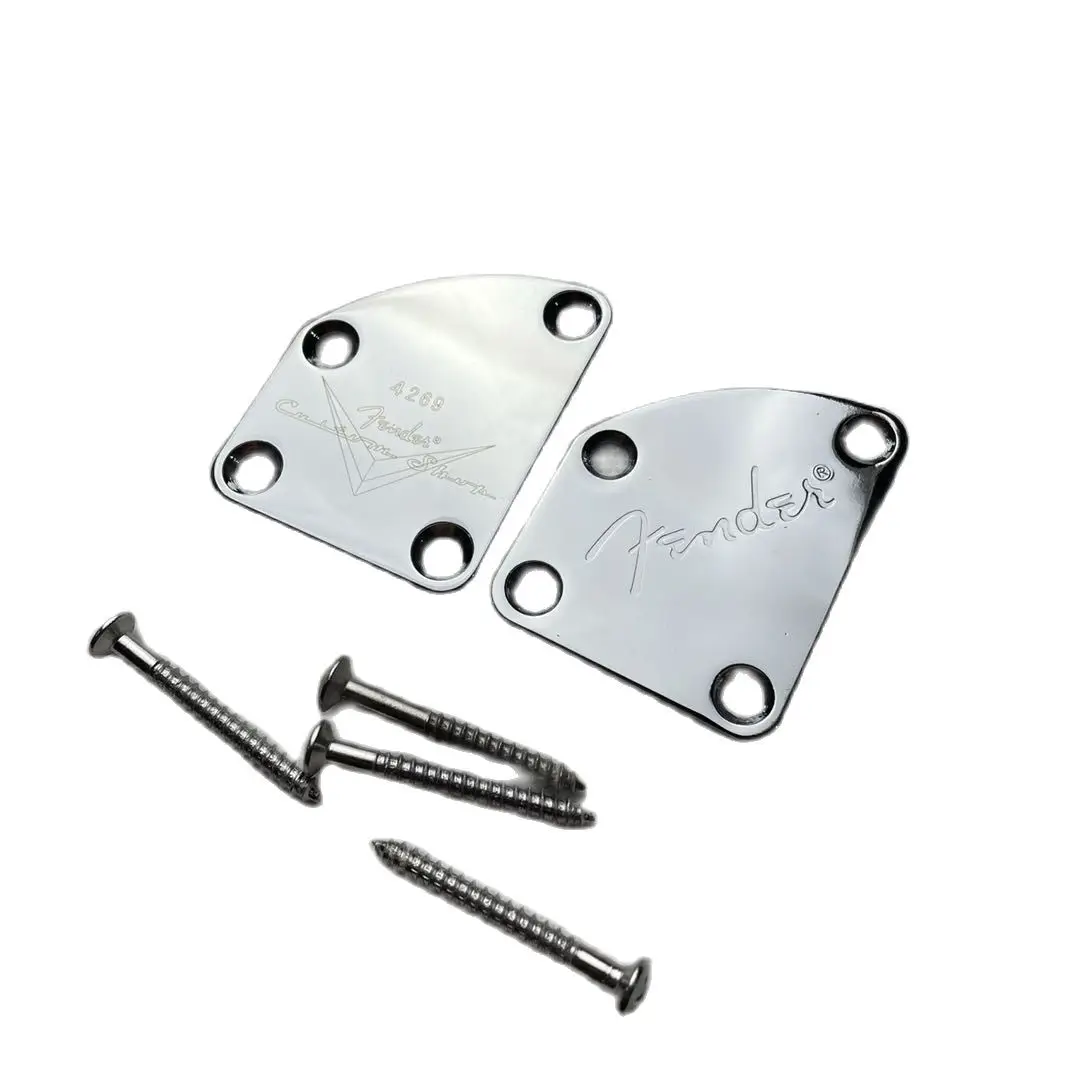 Missing Corners Model Neck Plate Screws Connection Hardware Tele & ST Electric Guitars Accessories