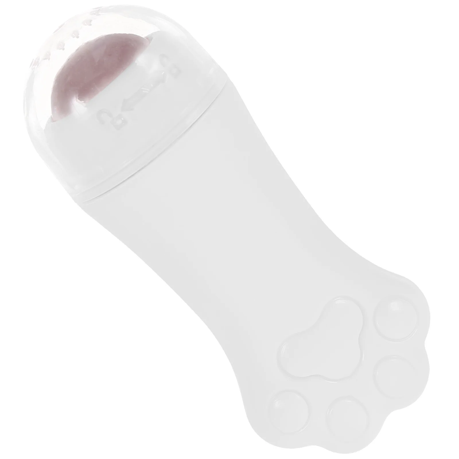 Facial Massage Roller For Women Face Skin Massager Tool Cat Paw Design Portable Eye Puffiness Relief Beauty Device