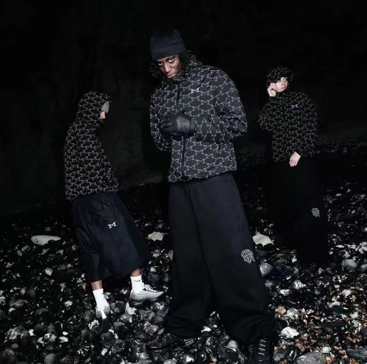 3M Reflective Full Butterfly Print Windbreaker Zipper Hooded Jacket for Men and Women Cardigan Autumn Outwear Coat Oversized