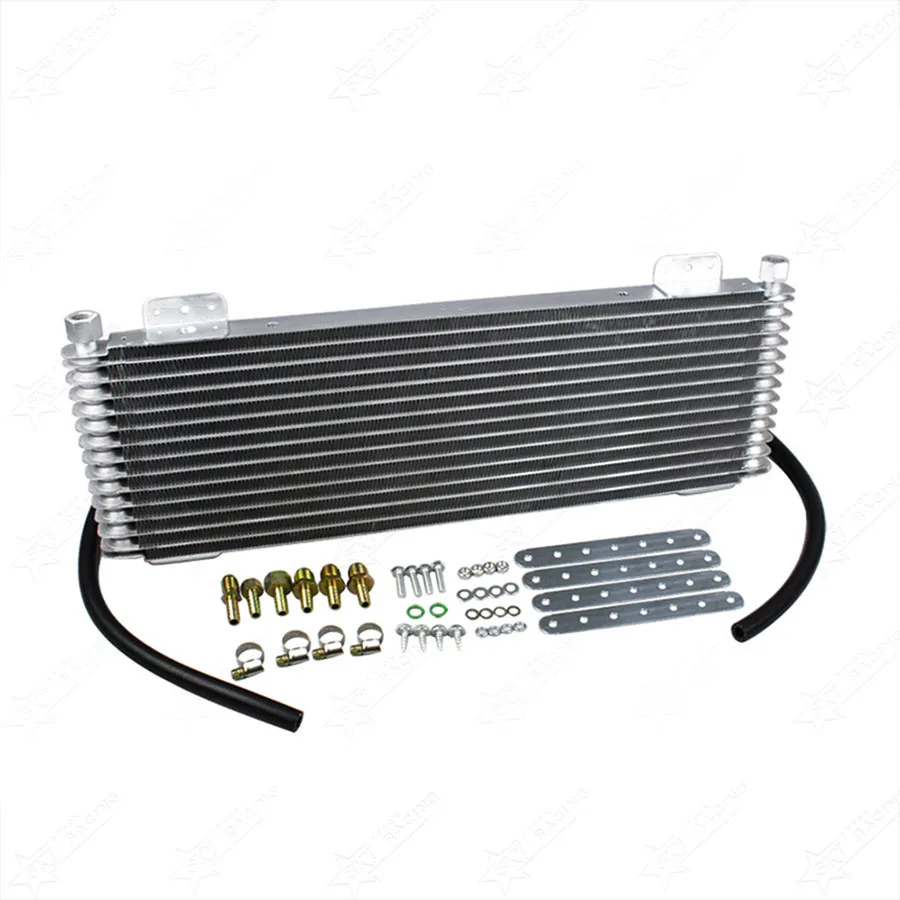 Refroidisseur d'huile de Transmission lourde de chute de basse pression de radiateur de Performance avec le matériel de montage 40,000 GVW accessoires de voiture