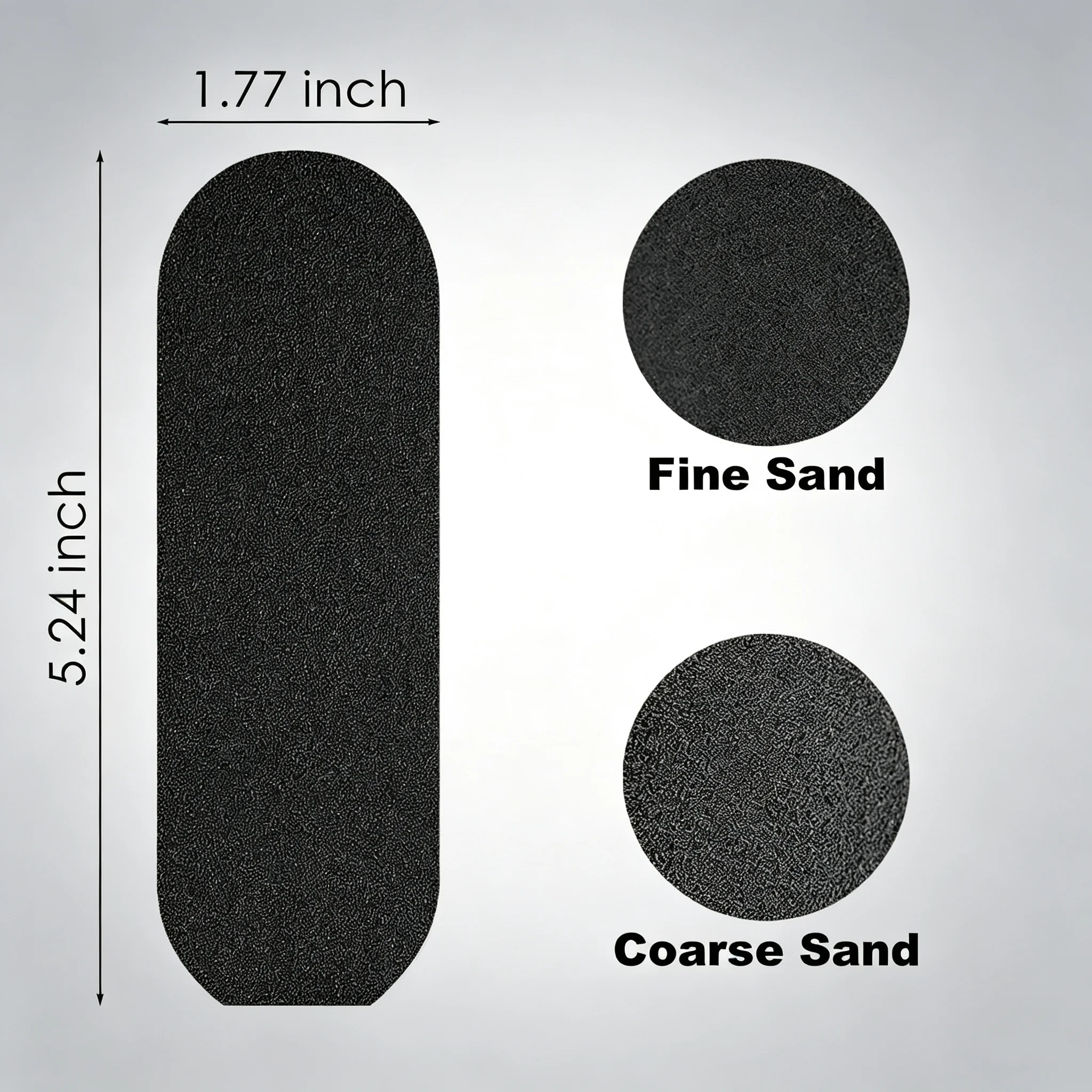 1/20pcs Stainless Steel Pedicure Feet Care Metal Handle Foot and Coarse of Fine For Refill Files Grit Sanding Grit Cloth Rasp